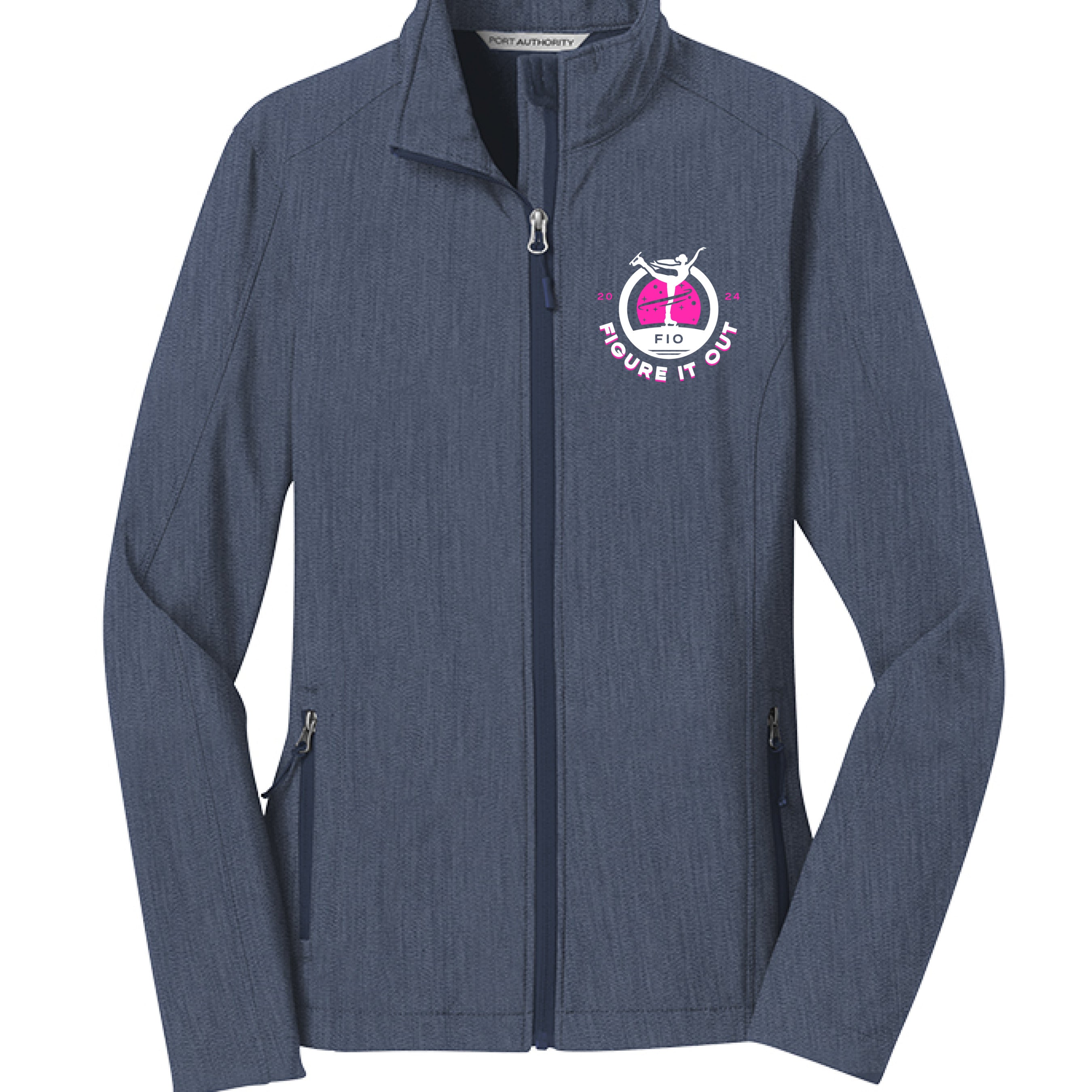 Navy Heather - FRONT