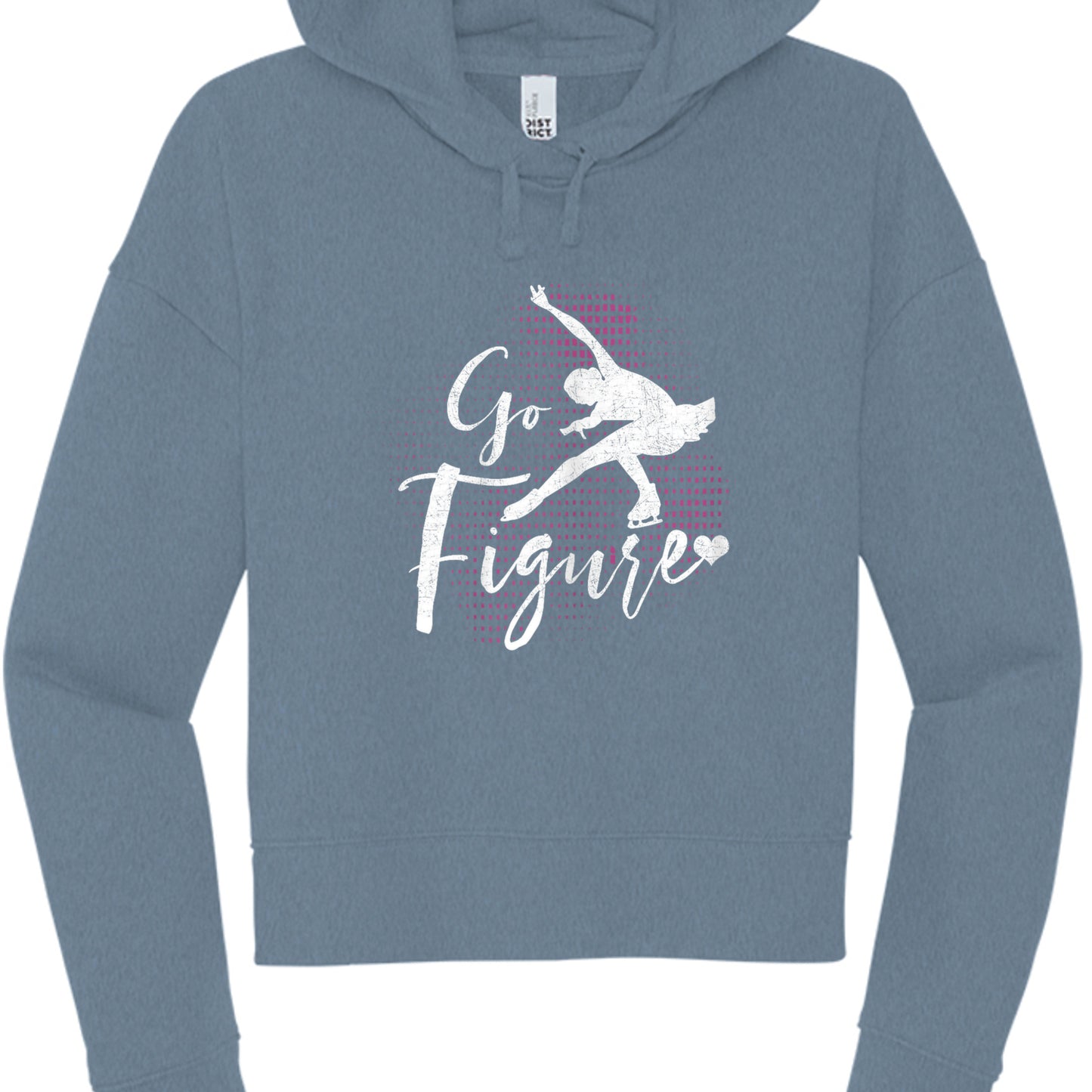 Flint Blue Heather - DT6101 - FRONT