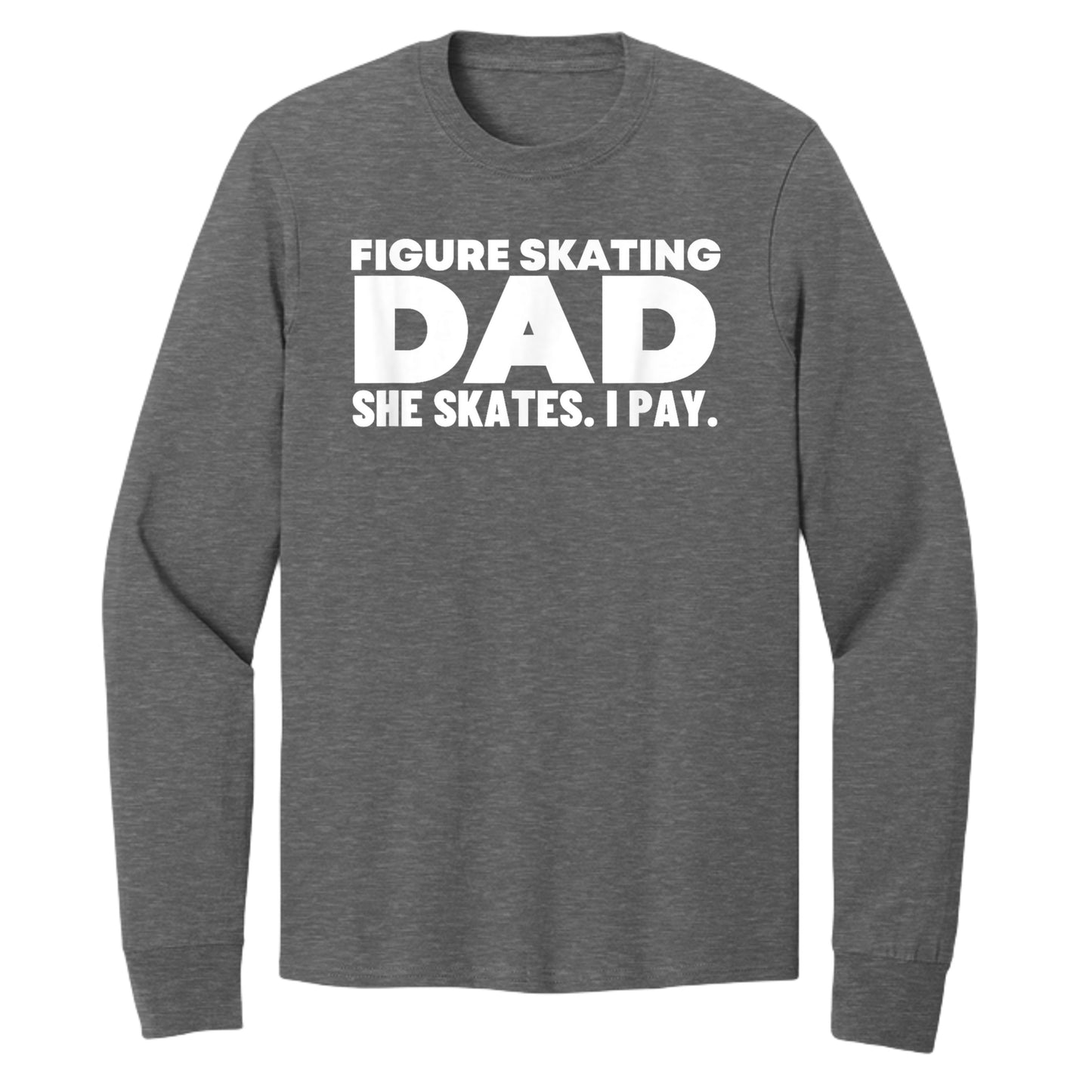 Dark Heather Grey - PC54LS - FRONT